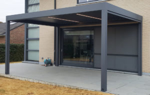een terrasoverkapping