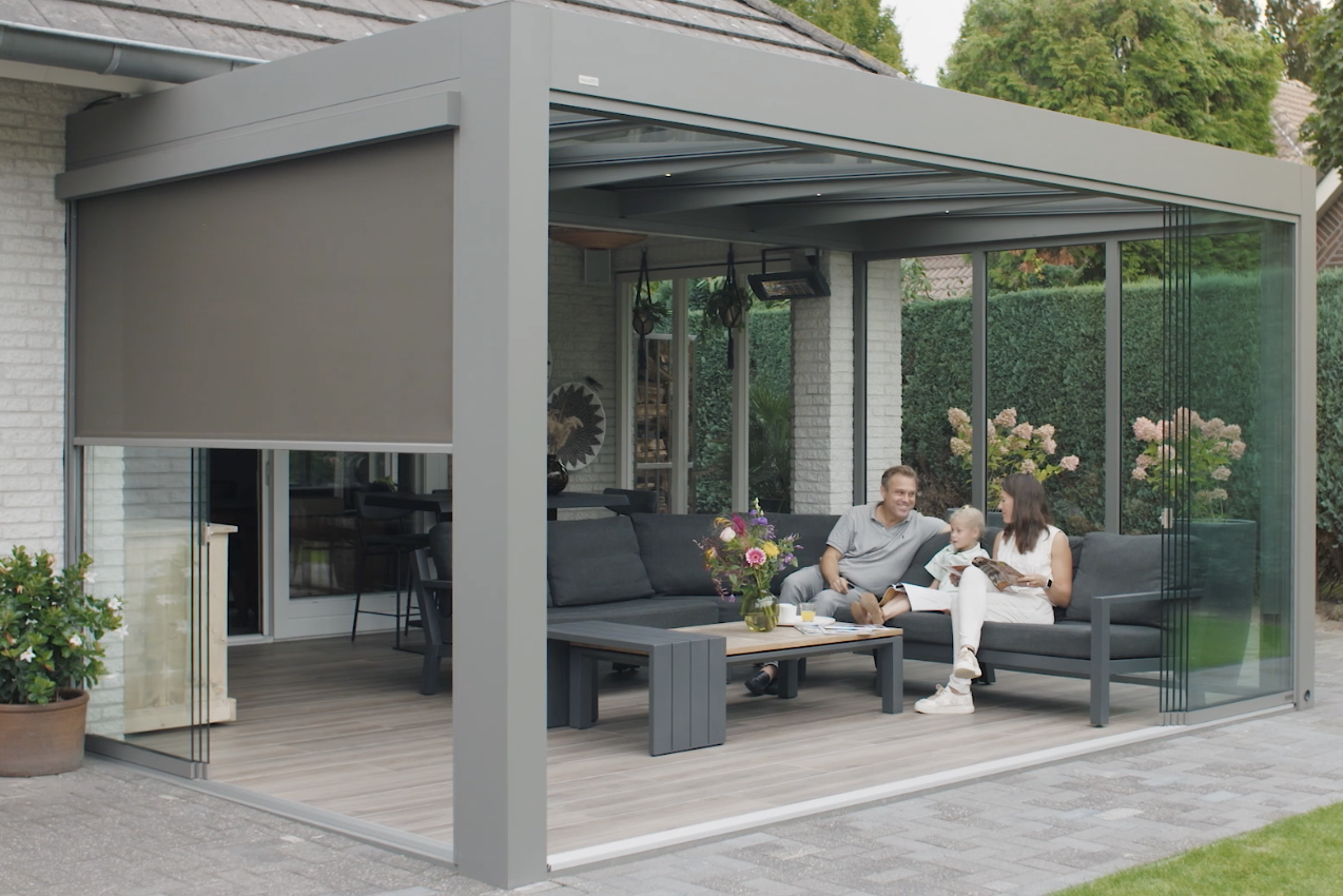 Wat is het verschil tussen een terrasoverkapping en een veranda? Terrasoverkapping Palazzo Still